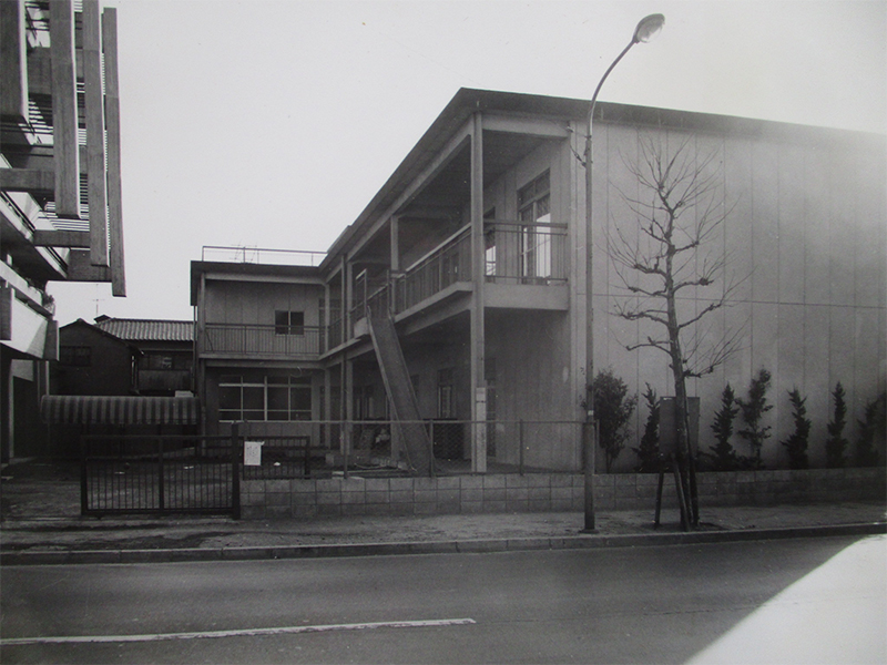 改築後の菊川保育園（1970年）